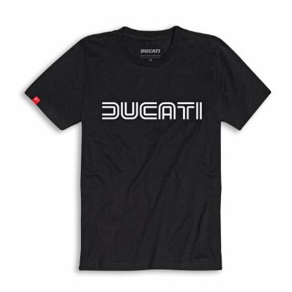 Picture of T-Shirt, Ducatiana 80's Black
